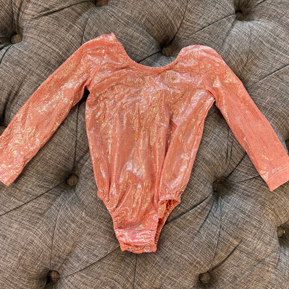NWOT pink sparkly onesie
